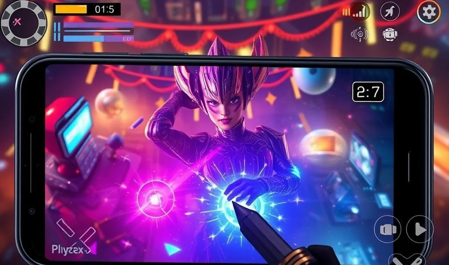 mobile game visual effects