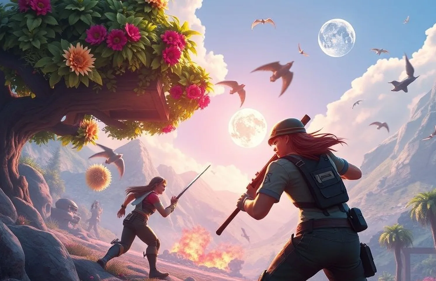 vibrant gaming graphics